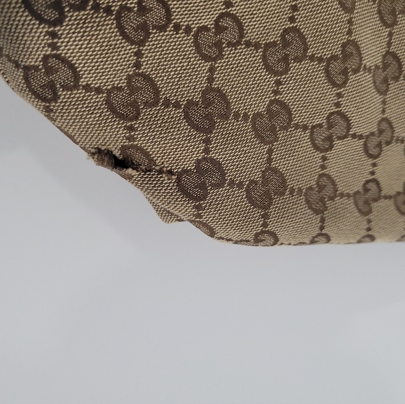 Authentic!! Gucci Sherry Line Canvas Tote Handbag - Picture 4 of 8